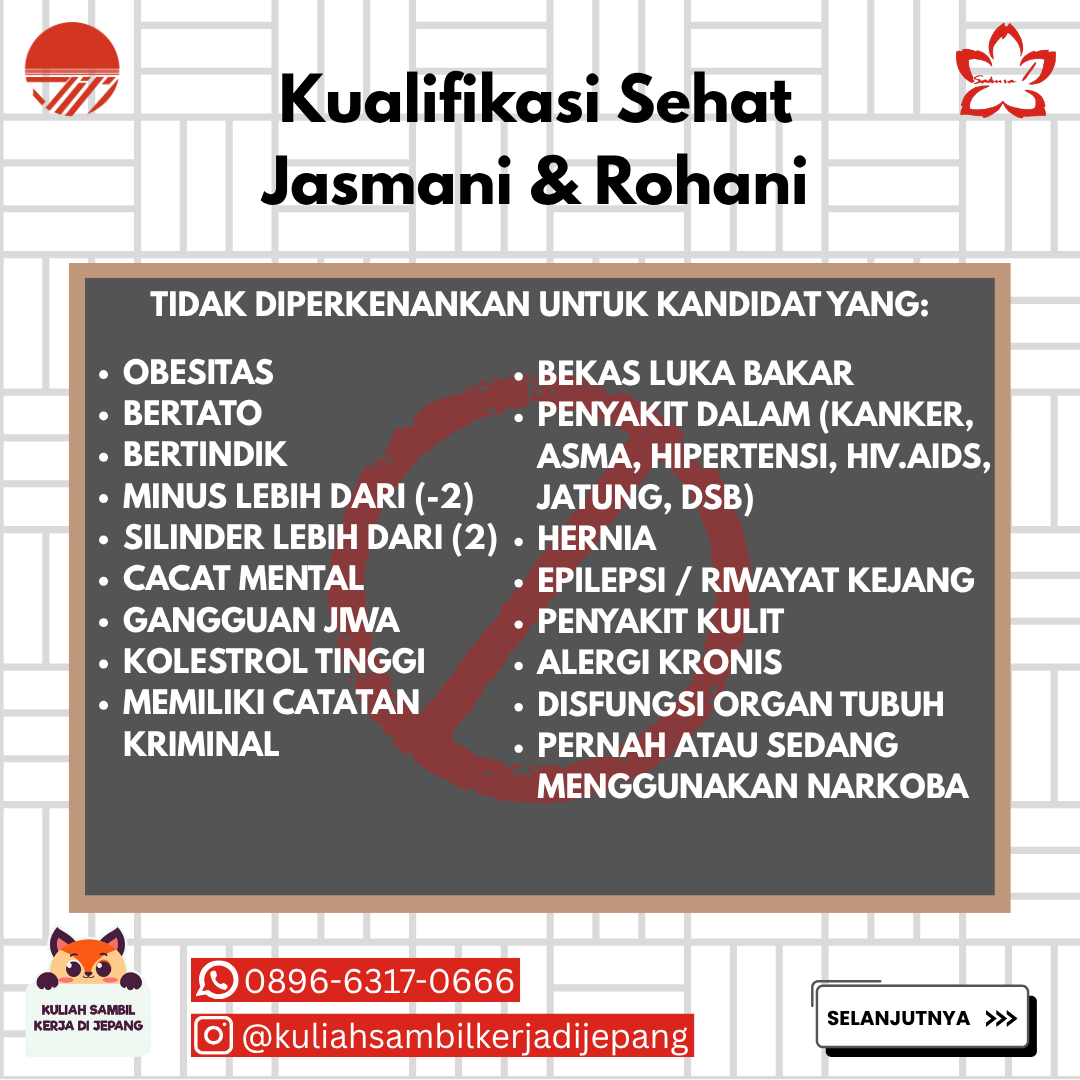 Kualifikasi Magang Jepang